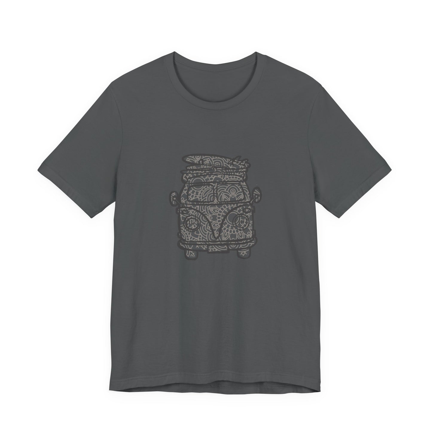 Vintage VW Mandala Surf Van T‑Shirt