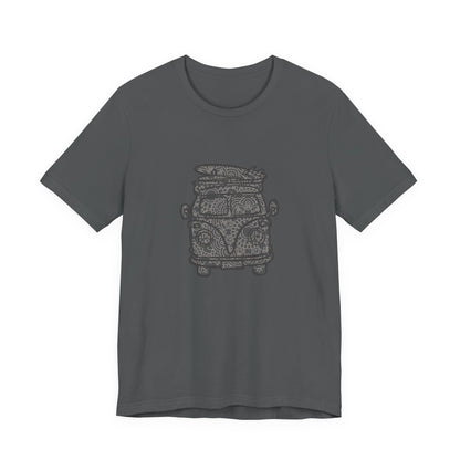 Vintage VW Mandala Surf Van T‑Shirt