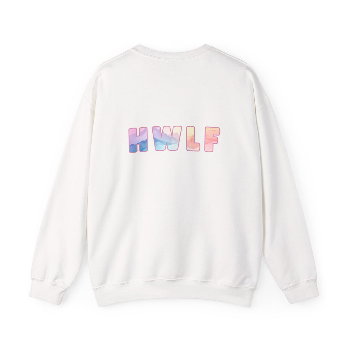 WWJD / HWLF Pastel Sunset Crewneck Sweatshirt