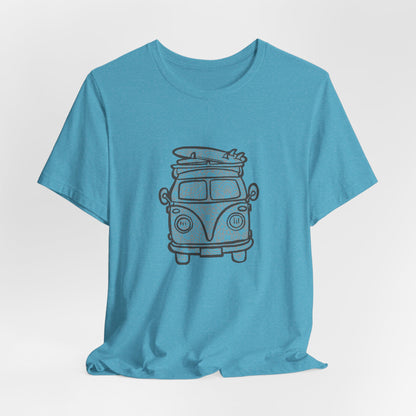 Vintage VW Mandala Surf Van T‑Shirt