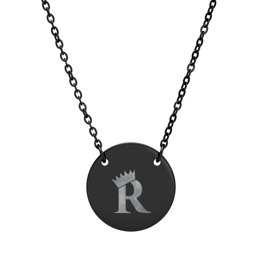 Limited Edition: Calgary Royals Engraved Circle Necklace