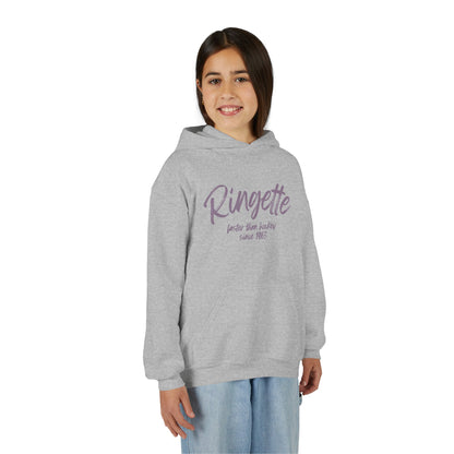 Ringette - Faster Than Hockey Since 1963 - Youth Ringette Hoodie