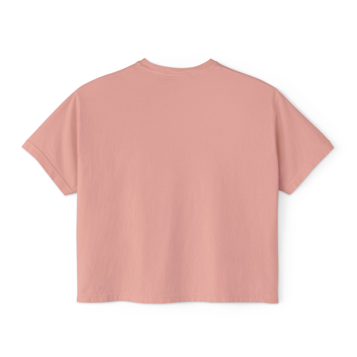 Women's Cropped Boxy Tee - Pray On It, Pray Over It, Pray Through It